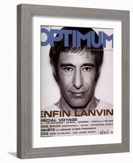 L'Optimum, June-July 2000 - Gérard Lanvin-Nicolas Hidiroglou-Framed Art Print