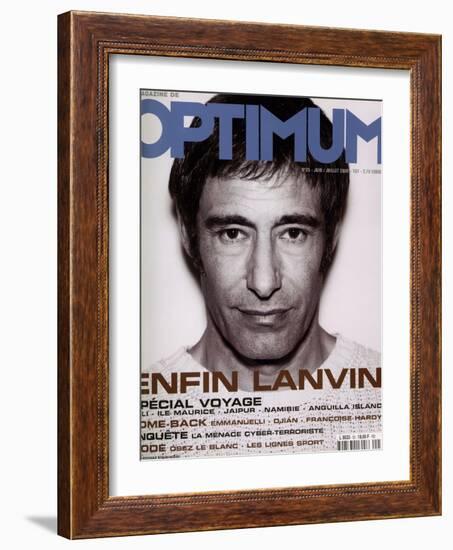 L'Optimum, June-July 2000 - Gérard Lanvin-Nicolas Hidiroglou-Framed Art Print