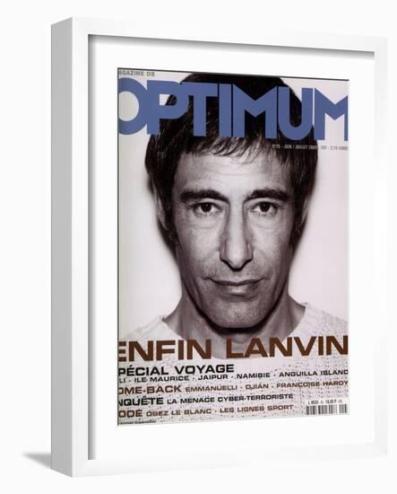 L'Optimum, June-July 2000 - Gérard Lanvin-Nicolas Hidiroglou-Framed Art Print