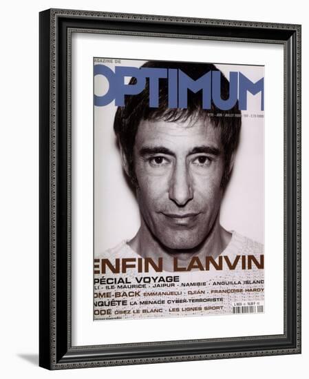 L'Optimum, June-July 2000 - Gérard Lanvin-Nicolas Hidiroglou-Framed Art Print