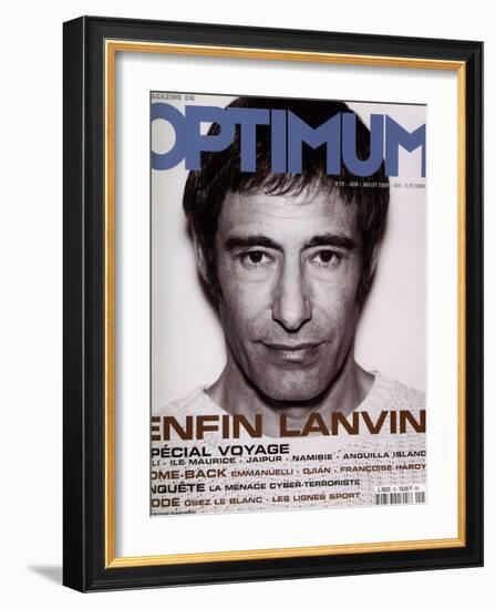 L'Optimum, June-July 2000 - Gérard Lanvin-Nicolas Hidiroglou-Framed Art Print