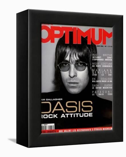 L'Optimum, March 2000 - Liam Gallagher-Nicolas Hidiroglou-Framed Stretched Canvas