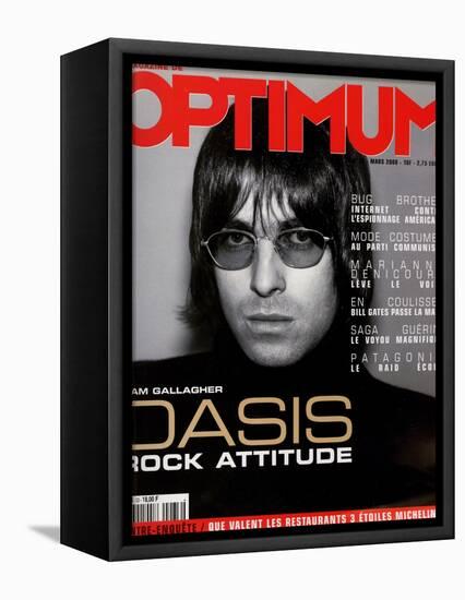 L'Optimum, March 2000 - Liam Gallagher-Nicolas Hidiroglou-Framed Stretched Canvas