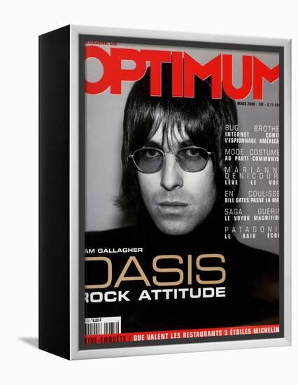 L'Optimum, March 2000 - Liam Gallagher-Nicolas Hidiroglou-Framed Stretched Canvas