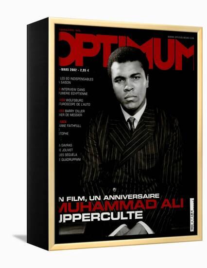 L'Optimum, March 2002 - Muhammad Ali-Yousuf Karsh-Framed Stretched Canvas