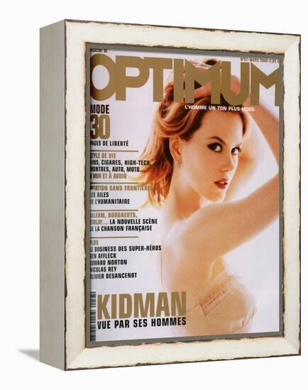 L'Optimum, March 2003 - Nicole Kidman-Albert Sanchez-Framed Stretched Canvas