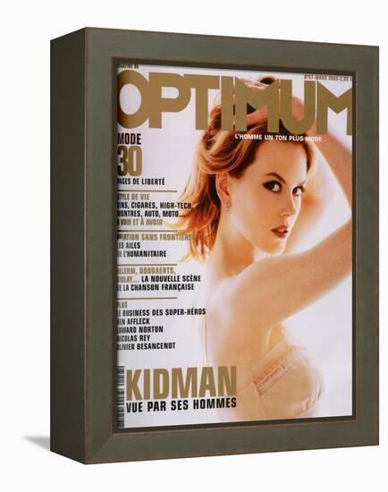 L'Optimum, March 2003 - Nicole Kidman-Albert Sanchez-Framed Stretched Canvas