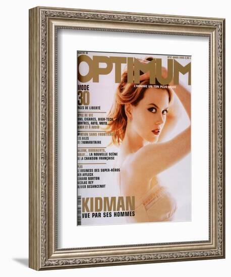 L'Optimum, March 2003 - Nicole Kidman-Albert Sanchez-Framed Premium Giclee Print