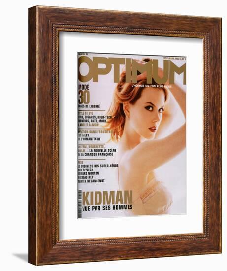 L'Optimum, March 2003 - Nicole Kidman-Albert Sanchez-Framed Premium Giclee Print