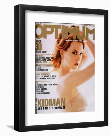 L'Optimum, March 2003 - Nicole Kidman-Albert Sanchez-Framed Premium Giclee Print