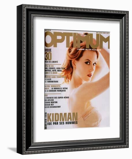 L'Optimum, March 2003 - Nicole Kidman-Albert Sanchez-Framed Premium Giclee Print