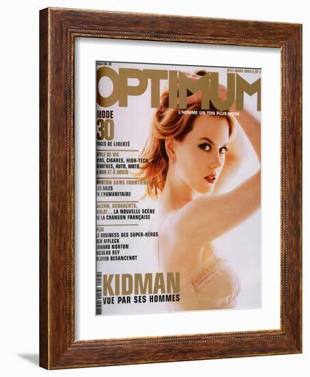 L'Optimum, March 2003 - Nicole Kidman-Albert Sanchez-Framed Art Print