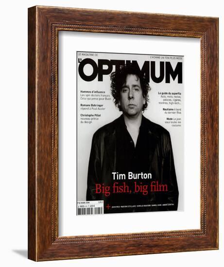 L'Optimum, March 2004 - Tim Burton-Jan Welters-Framed Art Print