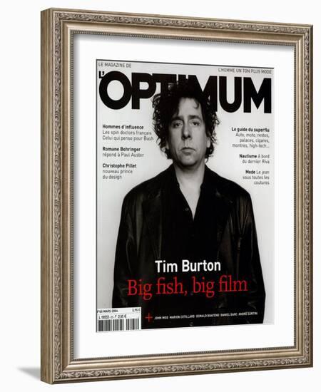 L'Optimum, March 2004 - Tim Burton-Jan Welters-Framed Art Print