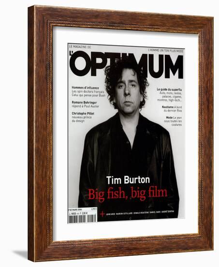 L'Optimum, March 2004 - Tim Burton-Jan Welters-Framed Art Print