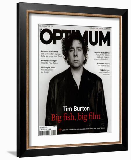 L'Optimum, March 2004 - Tim Burton-Jan Welters-Framed Art Print