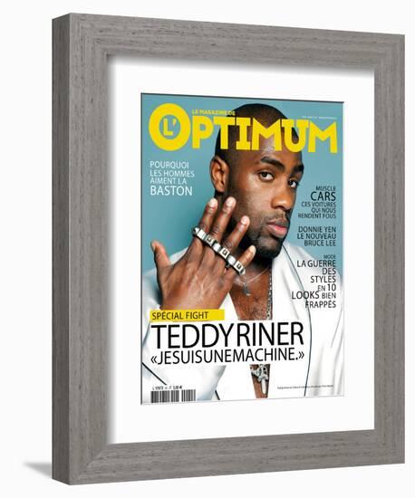 L'Optimum, March 2012 - Teddy Riner-Chris Heads-Framed Premium Giclee Print