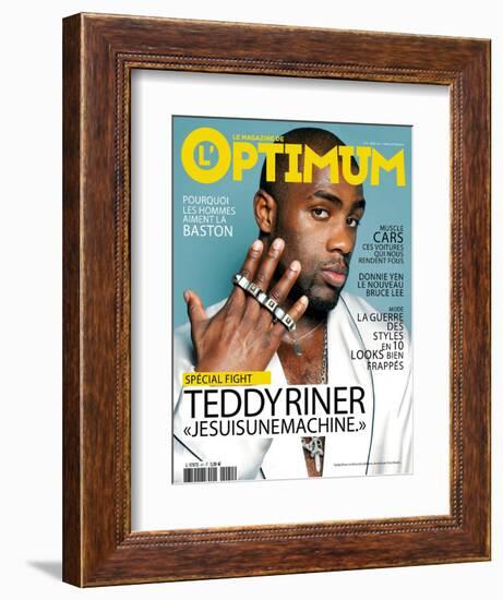 L'Optimum, March 2012 - Teddy Riner-Chris Heads-Framed Premium Giclee Print