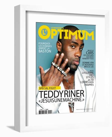 L'Optimum, March 2012 - Teddy Riner-Chris Heads-Framed Premium Giclee Print