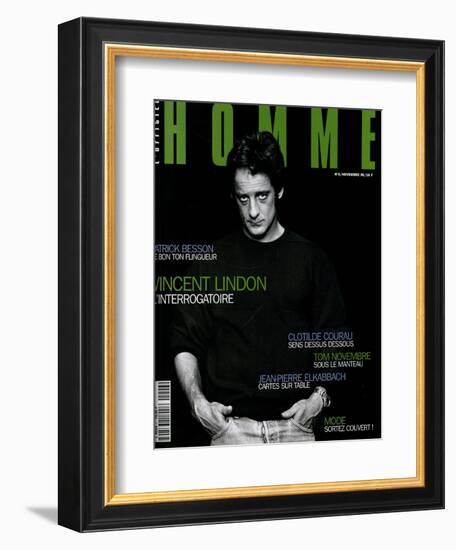 L'Optimum, November 1996 - Pull Façonnable-Marcel Hartmann-Framed Premium Giclee Print