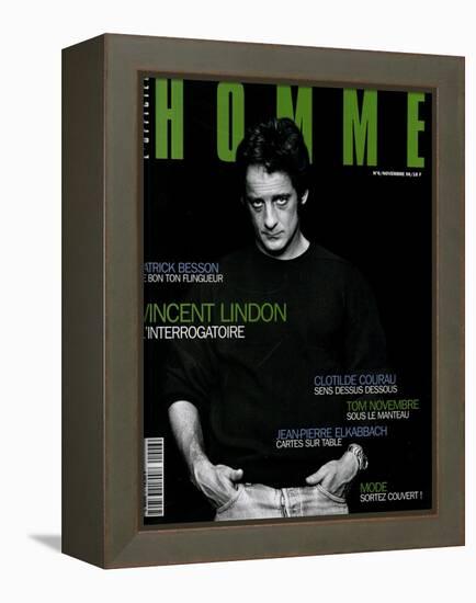 L'Optimum, November 1996 - Pull Façonnable-Marcel Hartmann-Framed Stretched Canvas