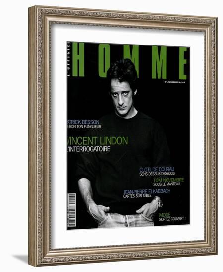 L'Optimum, November 1996 - Pull Façonnable-Marcel Hartmann-Framed Art Print