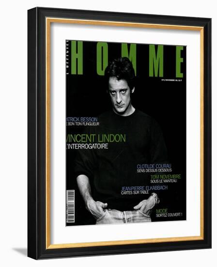 L'Optimum, November 1996 - Pull Façonnable-Marcel Hartmann-Framed Art Print