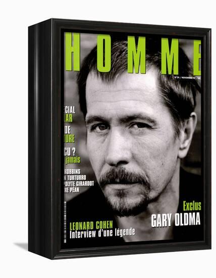 L'Optimum, November 1997 - Gary Oldman-Marcel Hartmann-Framed Stretched Canvas