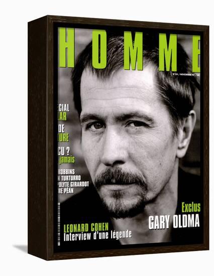 L'Optimum, November 1997 - Gary Oldman-Marcel Hartmann-Framed Stretched Canvas