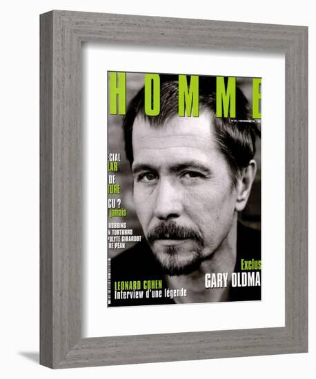 L'Optimum, November 1997 - Gary Oldman-Marcel Hartmann-Framed Premium Giclee Print