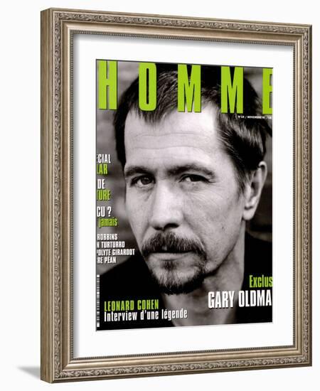 L'Optimum, November 1997 - Gary Oldman-Marcel Hartmann-Framed Art Print