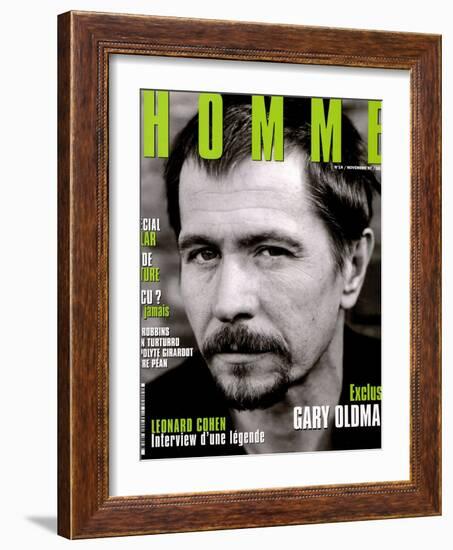 L'Optimum, November 1997 - Gary Oldman-Marcel Hartmann-Framed Art Print