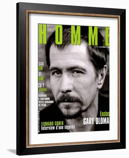 L'Optimum, November 1997 - Gary Oldman-Marcel Hartmann-Framed Art Print