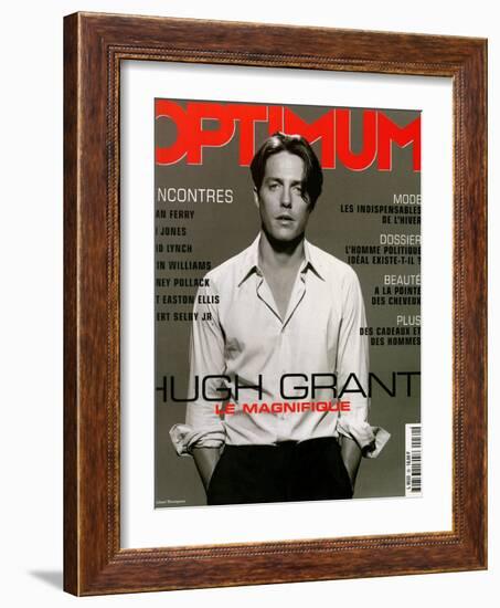 L'Optimum, November 1999 - Hugh Grant-Michael Thompson-Framed Art Print