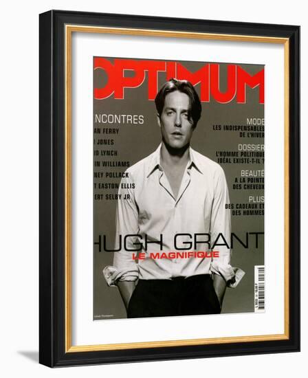 L'Optimum, November 1999 - Hugh Grant-Michael Thompson-Framed Art Print