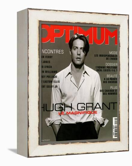 L'Optimum, November 1999 - Hugh Grant-Michael Thompson-Framed Stretched Canvas