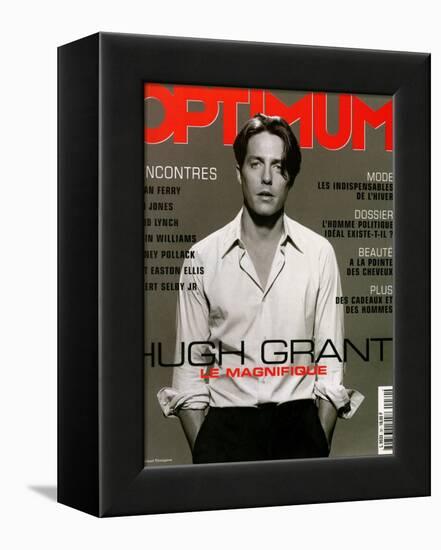 L'Optimum, November 1999 - Hugh Grant-Michael Thompson-Framed Stretched Canvas