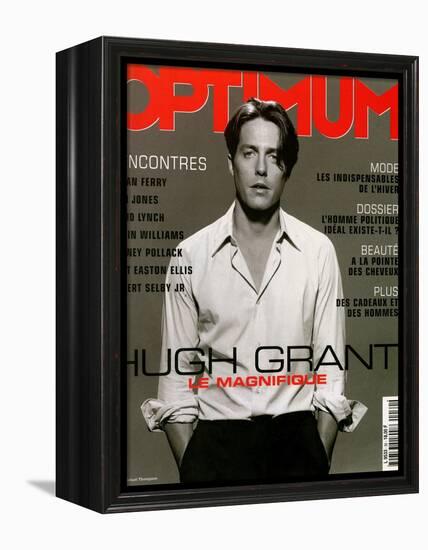 L'Optimum, November 1999 - Hugh Grant-Michael Thompson-Framed Stretched Canvas