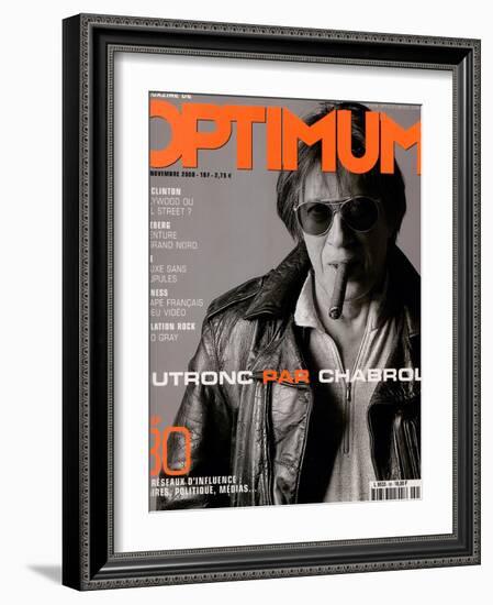 L'Optimum, November 2000 - Jacques Dutronc-Jean-Marie Perier-Framed Art Print