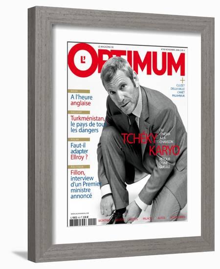 L'Optimum, November 2006 - Tchéky Karyoporte-Philippe Biancotto-Framed Art Print