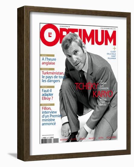 L'Optimum, November 2006 - Tchéky Karyoporte-Philippe Biancotto-Framed Art Print