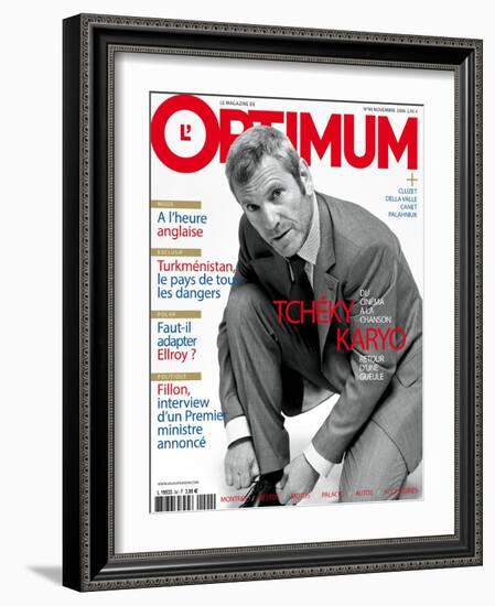 L'Optimum, November 2006 - Tchéky Karyoporte-Philippe Biancotto-Framed Art Print