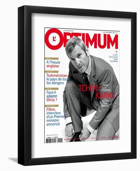 L'Optimum, November 2006 - Tchéky Karyoporte-Philippe Biancotto-Framed Premium Giclee Print