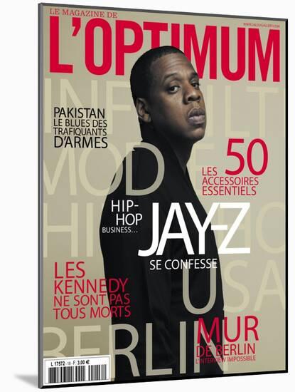 L'Optimum, November 2009 - Jay-Z-Patrick Swirc-Mounted Art Print