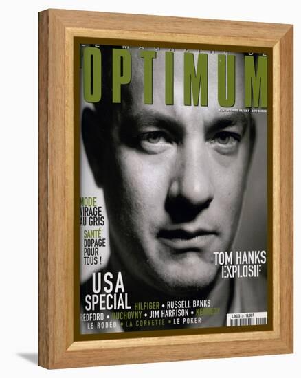 L'Optimum, October 1998 - Tom Hanks-Franck Courtes-Framed Stretched Canvas