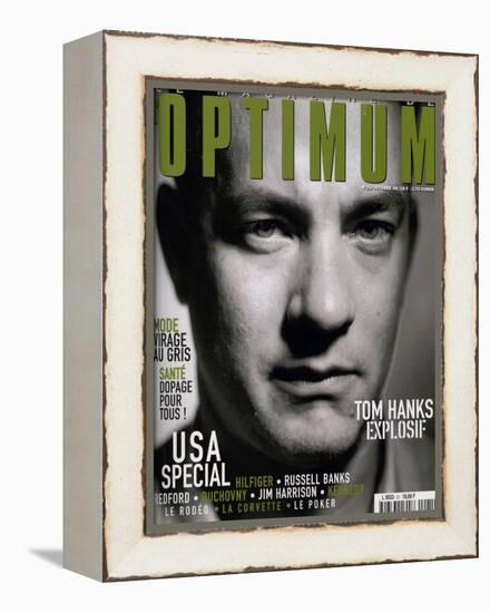 L'Optimum, October 1998 - Tom Hanks-Franck Courtes-Framed Stretched Canvas