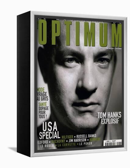 L'Optimum, October 1998 - Tom Hanks-Franck Courtes-Framed Stretched Canvas