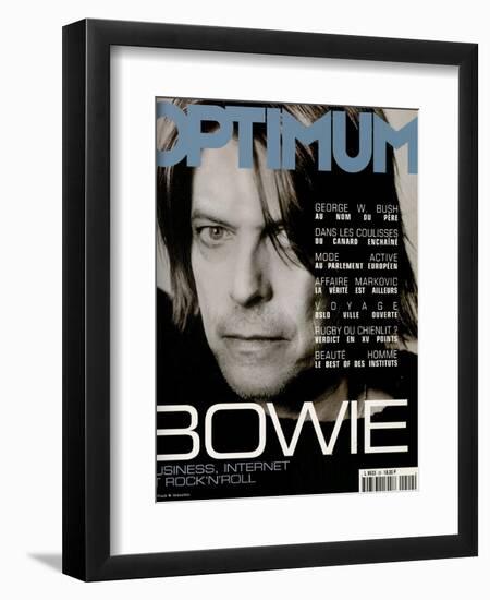 L'Optimum, October 1999 - David Bowie-Frank W. Ockenfels-Framed Premium Giclee Print