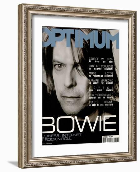 L'Optimum, October 1999 - David Bowie-Frank W. Ockenfels-Framed Art Print