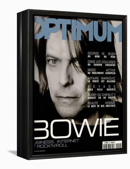 L'Optimum, October 1999 - David Bowie-Frank W. Ockenfels-Framed Stretched Canvas